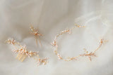 Boho Leaf Bridal Hair Comb Wedding Headband Hair Accessories Freshwater Pearls