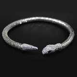 Boho Crystal Snake Choker Necklace Women Rhinestone Collar Bijoux Jewelry
