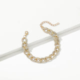 Boho Beaded Bracelets for Women Crystal Statement Bangles