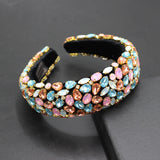 Baroque Crystal Headband Tiara Bling Hair Accessory