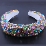 Baroque Crystal Headband Tiara Bling Hair Accessory