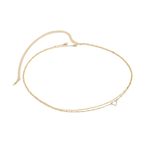 Boho Heart Waist Chain Metal Beach Jewelry