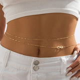Boho Heart Waist Chain Metal Beach Jewelry