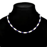 Boho Multicolor Metal Necklaces Choker Beads Pendant Statement Necklace