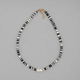 Boho Natural Pearl Necklace Soft Clay Beads Choker Beach Jewelry Gift
