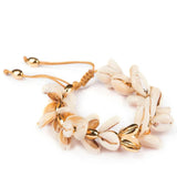 Boho Puka Shell Bracelet Wax Rope Friendship Bracelet Christmas Women