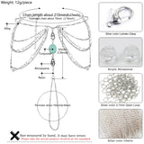 Boho Sexy Beach Silver Chains Toe Anklets for Women Accessories