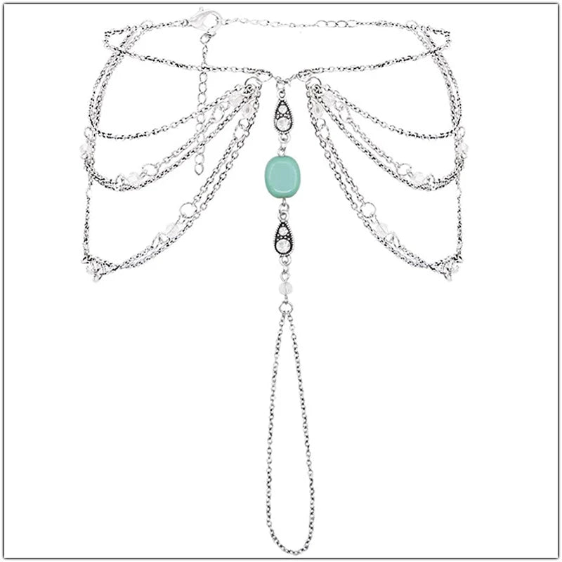 Boho Sexy Beach Silver Chains Toe Anklets for Women Accessories