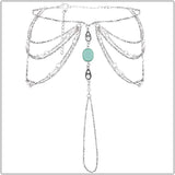 Boho Sexy Beach Silver Chains Toe Anklets for Women Accessories
