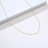 Boho Stainless Steel Chain Necklaces - Geometric Pendants MultiLayer