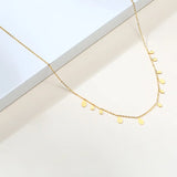 Boho Stainless Steel Chain Necklaces - Geometric Pendants MultiLayer