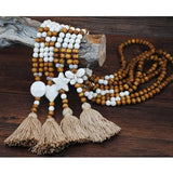 Boho Couple Necklaces Women Romantic Chain Set Long Chain Bestie Gift