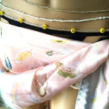 Boho Rice Beads Smiley Sweet Belt Body Chain 3 Piece Waist Chain
