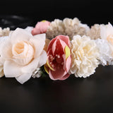 Boho Flower Headband Floral Garland Wedding Crown Hair Accessories