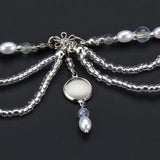 Boho Style Pearl Forehead Headband for Women