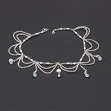 Boho Style Pearl Forehead Headband for Women