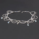 Boho Style Pearl Forehead Headband for Women