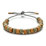 Boho Style Lace Natural Stone Hand-woven Bracelets
