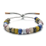 Boho Style Lace Natural Stone Hand-woven Bracelets