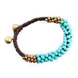 Boho Style Round Bead Women's Bracelet