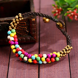 Boho Style Round Bead Women's Bracelet