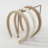 Boho Summer Straw Woven Braided Headband for Women