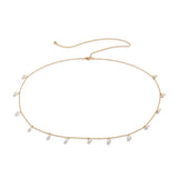 Boho Pearl Pendant Body Chain Sexy Waist Chain Girls Jewelry