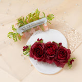 Bohomia Flower Hair Comb for Women Wedding Party Jewelry
