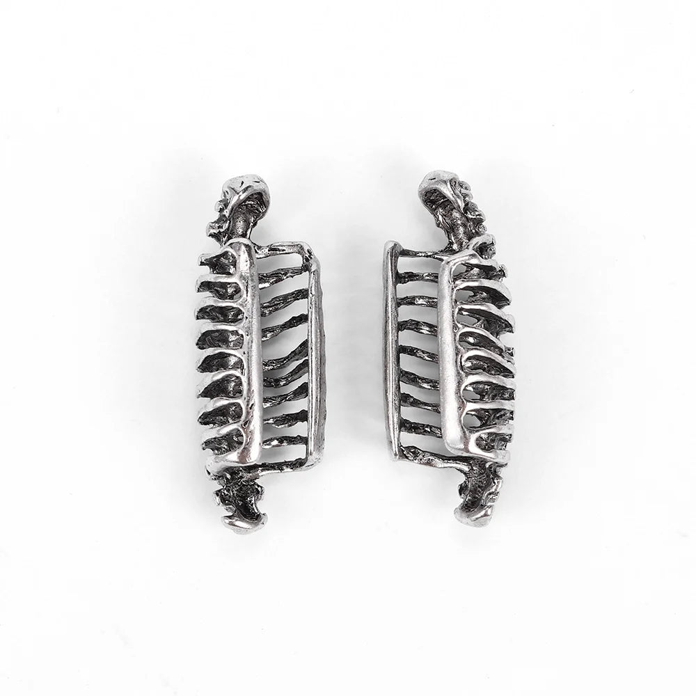 Bohomia Skull Spine Ear Cuff for Women