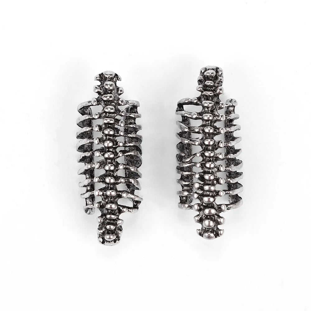 Bohomia Skull Spine Ear Cuff for Women