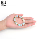 Bojiu Women's Crystal Zircon Beads Bracelet Natural Stone Charms BC143