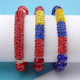 Bojiu Crystal Bar Beaded Bracelet BC148
