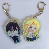 My Hero Academia Aizawa Allmight Keychain Strap