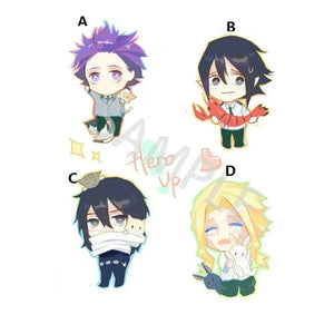 My Hero Academia Aizawa Allmight Keychain Strap