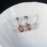 Zultanite Earrings 925 Silver Green Oval 9*7mm Diaspore Crystal Jewelry