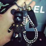 Bomgom Tassels Cartoon Popobe Gloomy Bear Keychain