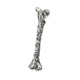 Bone Pendant Stainless Steel Gothic Biker Punk Necklace