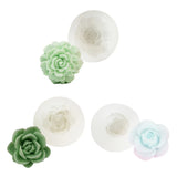 3D Silicone Succulents Mold for Fondant Cake Decoration