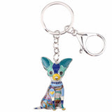 Chihuahuas Dog Key Chain for Women Girls Bag Car Pendant