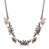Maxi Crab Choker Necklace Pendants Chain Collar Ocean Animal Jewelry