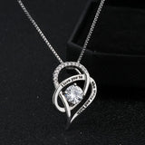 Bonus Mom Necklace Family Jewelry CZ Pendant Necklaces Women Wedding Gift
