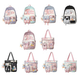 Women's School Bag Travel Backpack Casual Daypack Plush Drop