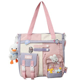 Women's School Bag Travel Backpack Casual Daypack Plush Drop