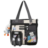 Women's School Bag Travel Backpack Casual Daypack Plush Drop