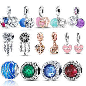 Coffee Cup Dangle Charm Pendant for Child Gift DIY 925 Sterling Silver Charm