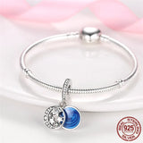 Coffee Cup Dangle Charm Pendant for Child Gift DIY 925 Sterling Silver Charm