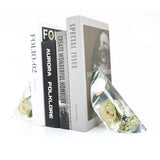 Silicone Mold Bookends for Shelves Crystal Book Stopper Mold for Books