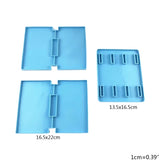 Resin Mold Book File Storage Box Organizer Holder Rack Silicone Mould
