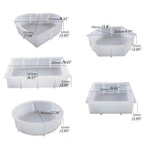 Resin Bookend Molds 3D Shape Silicone Epoxy Casting Home Decor