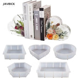 Resin Bookend Molds 3D Shapes Silicone Epoxy Casting Home Decor